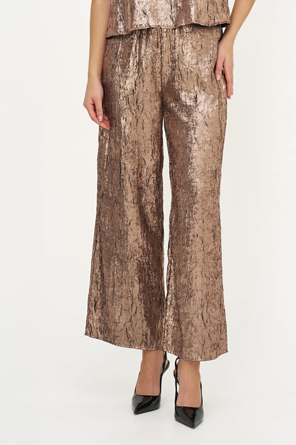 Women's Woven Relaxed-Fit Pull-On Pants with Side Pockets