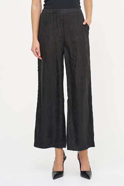 Women's Woven Relaxed-Fit Pull-On Pants with Side Pockets