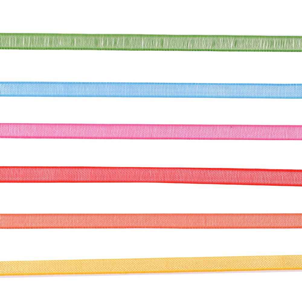 Vaessen Creative Organza Ribbon 6 Colours 3mmx2m Summer