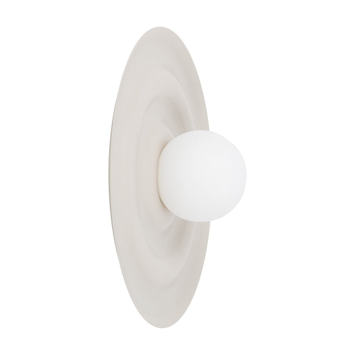 ONDA Opal Glass Wave Wall Sconce for Bedroom, Hallway & Living Room
