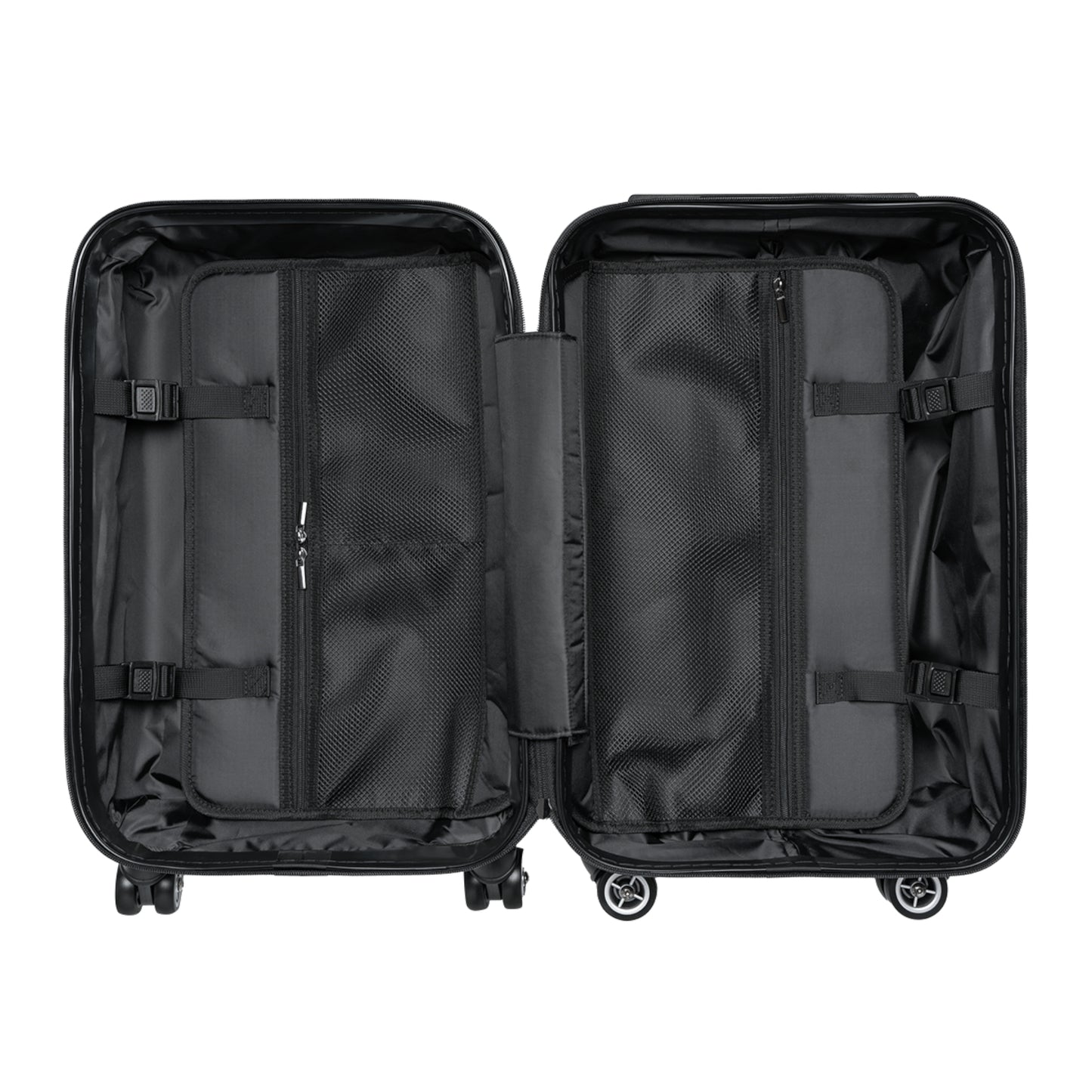 Floral Carry-On Suitcase – Vibrant Lotus & Leaves Travel Luggage