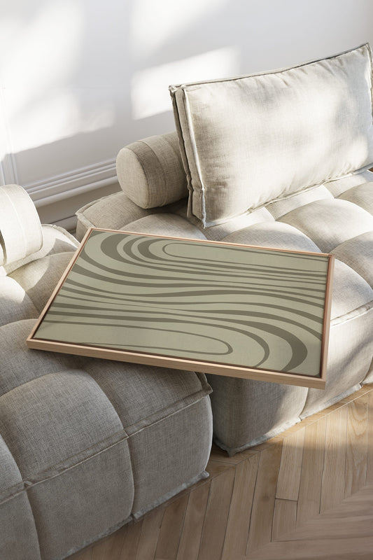 STREAMLINES, Oeuvre sur toile étirée