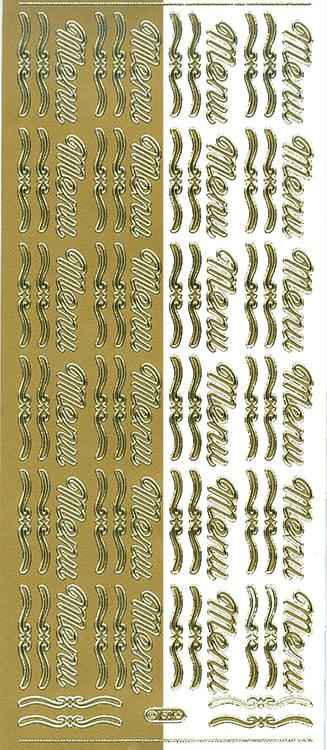 Deco Stickers - Menu