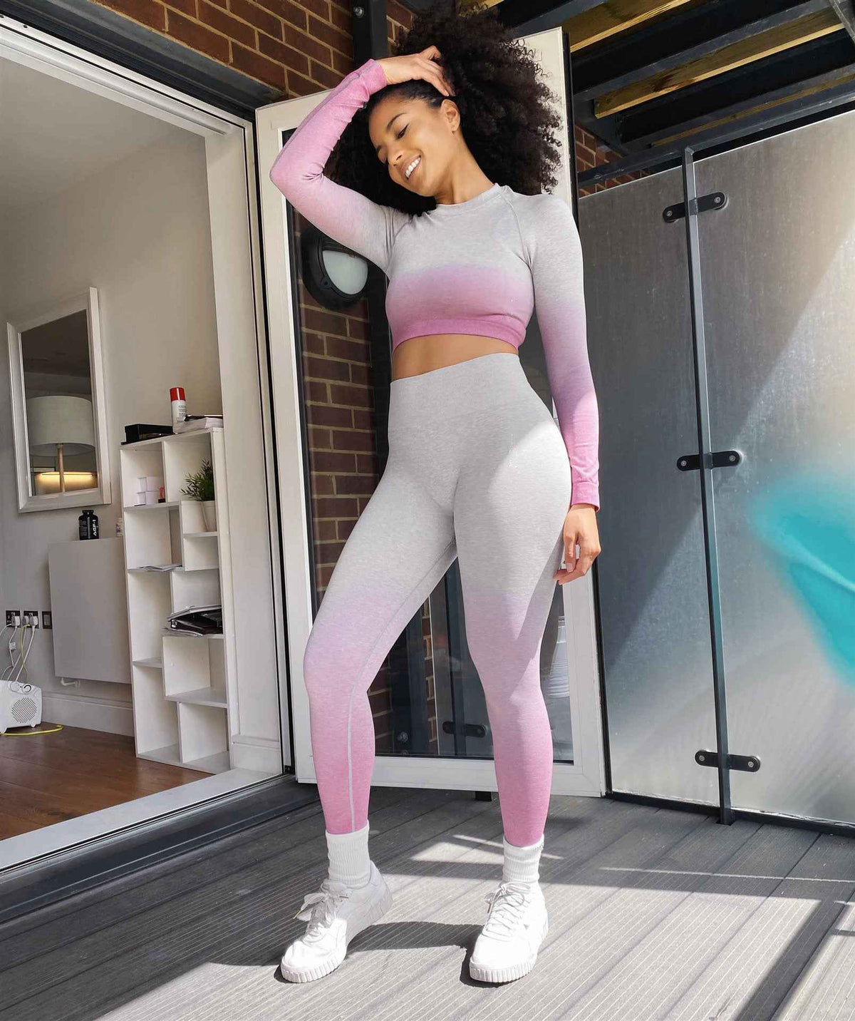 Women’s Bodybuilding Workout Set – Tight-Fit Yoga & Fitness Activewear
