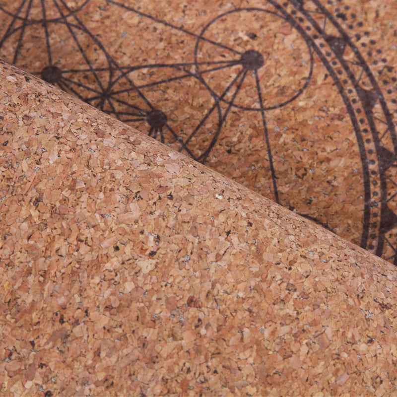 Natural Rubber Cork Yoga Mat – Eco-Friendly Non-Slip Fitness Mat