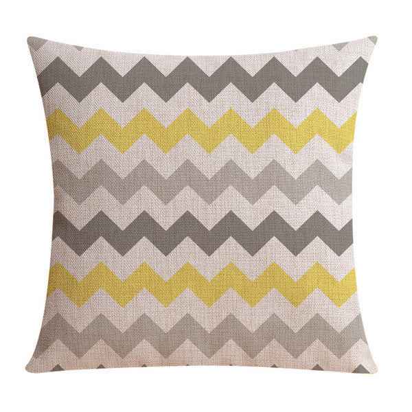 Decorative Linen Cushion Cover – Modern Pillow Case for Living Room Décor