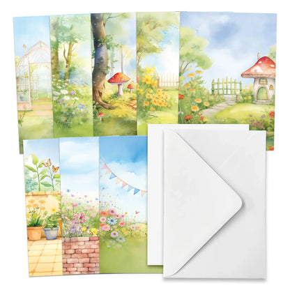 The Garden Gnomes Card Making Kit