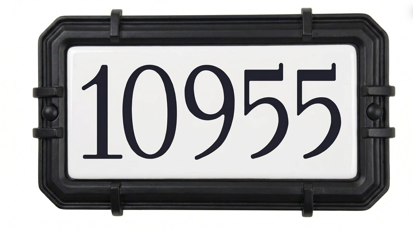 Montebello - Plaque d'adresse - 1721