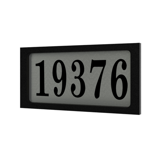 Tampa • Plaque d'adresse en stainless [1732]