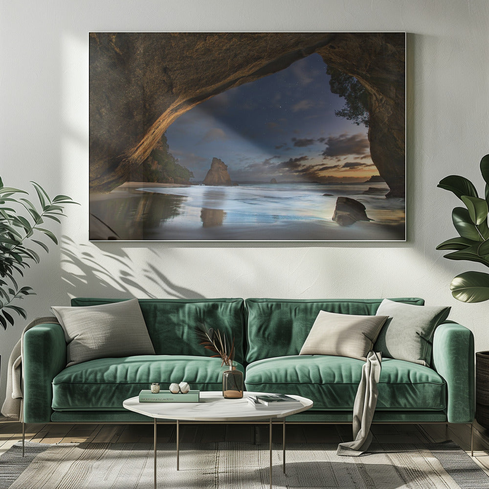 Wall art Cathedral Cove