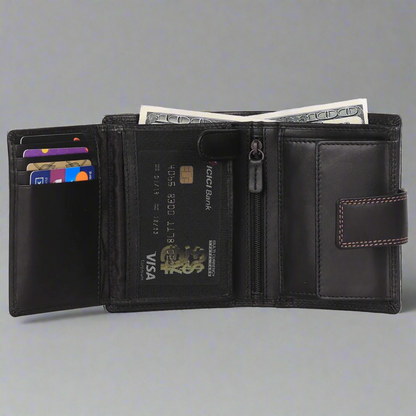 MET Men's Fashion Leather Wallet