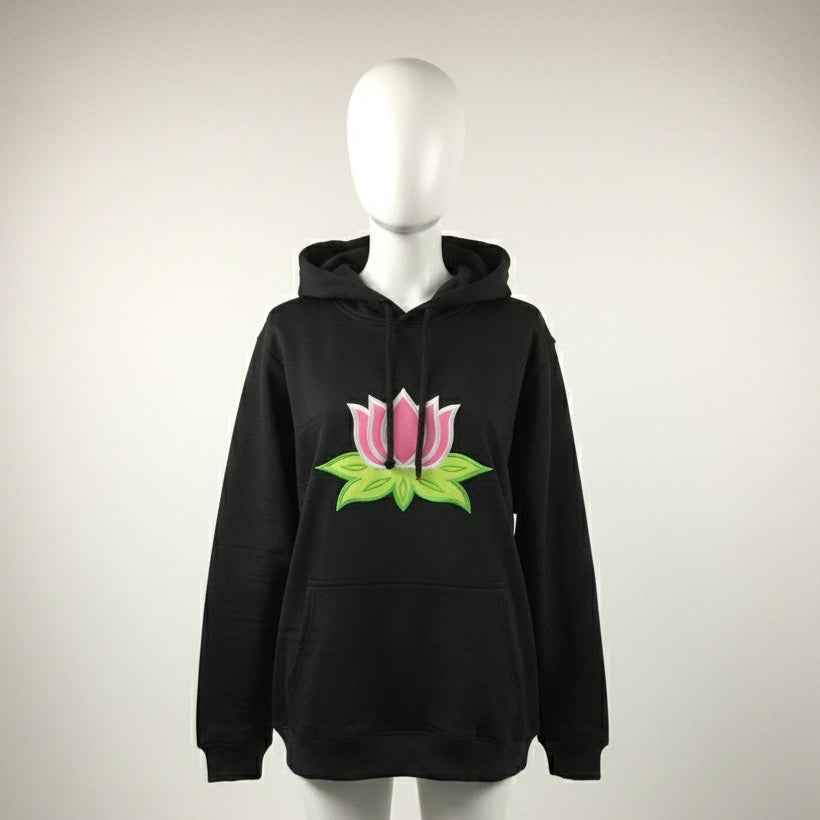 Embroidered Hoodies (Lotus)