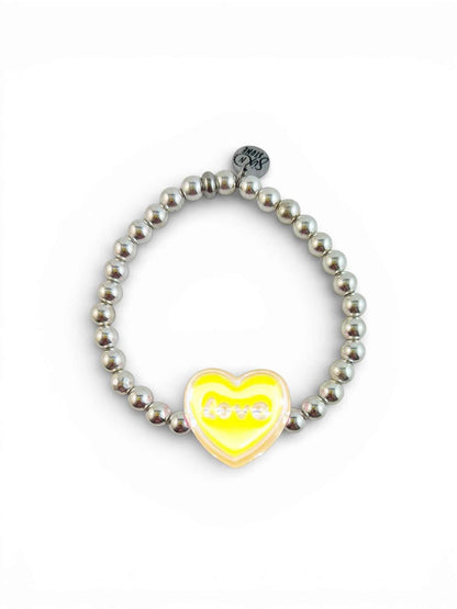 Sweetheart Hematite Bracelets - Mom and Mini
