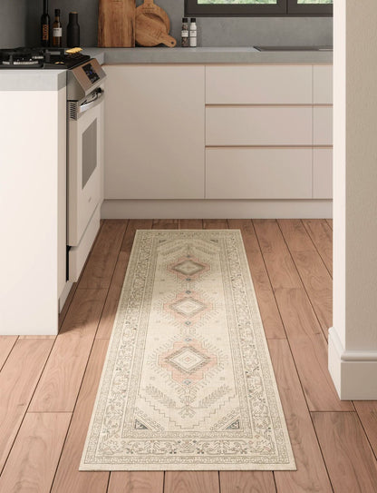 Teppich Charna Natur Beige