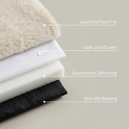 hide shape dog bed