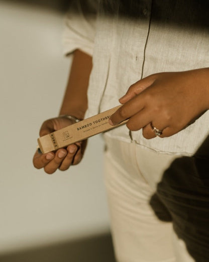 2 Pack Bamboo Toothbrush