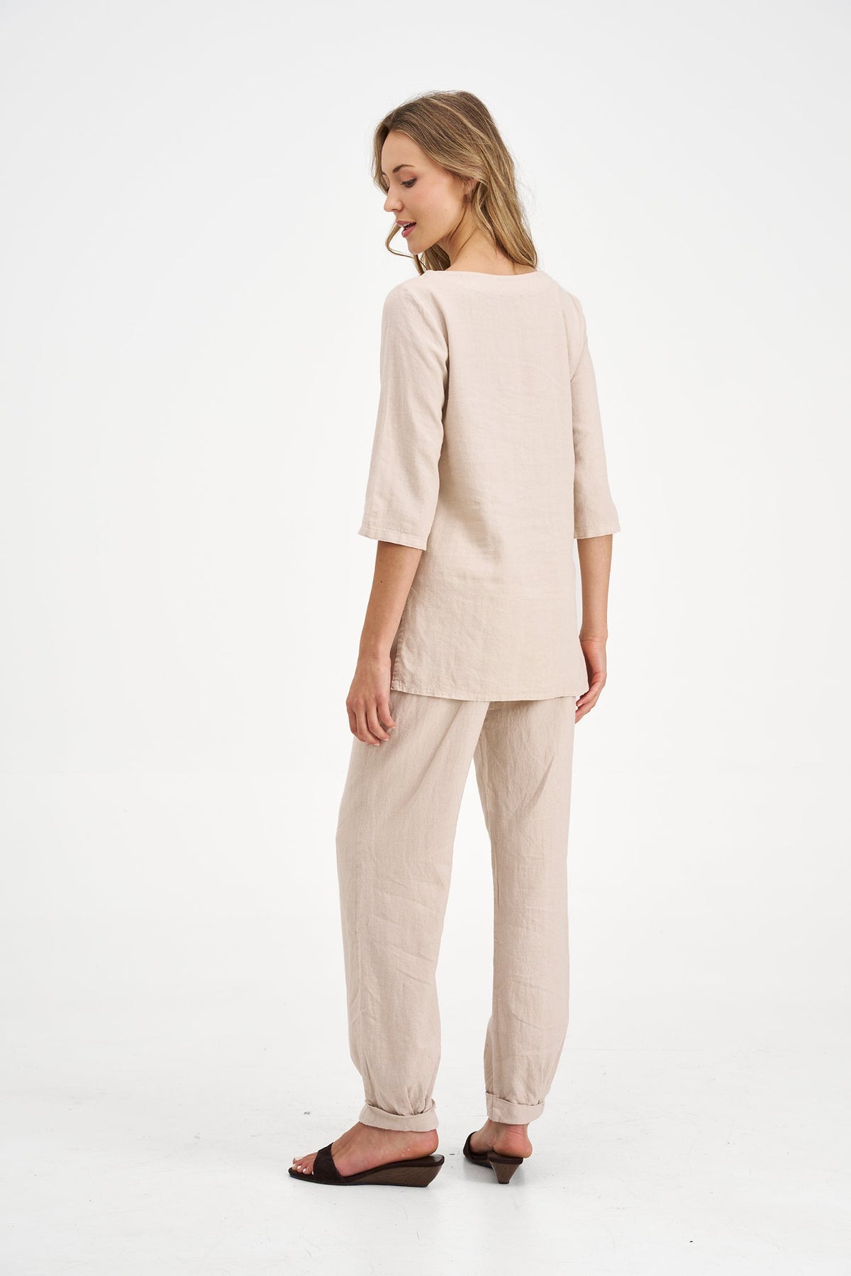 Women's Woven Tunic Top