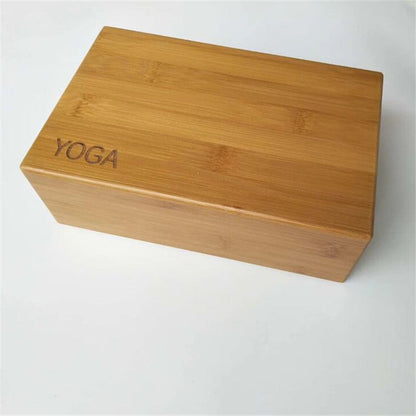 Bamboo & Wood Yoga Brick – Eco-Friendly Cork Yoga Block