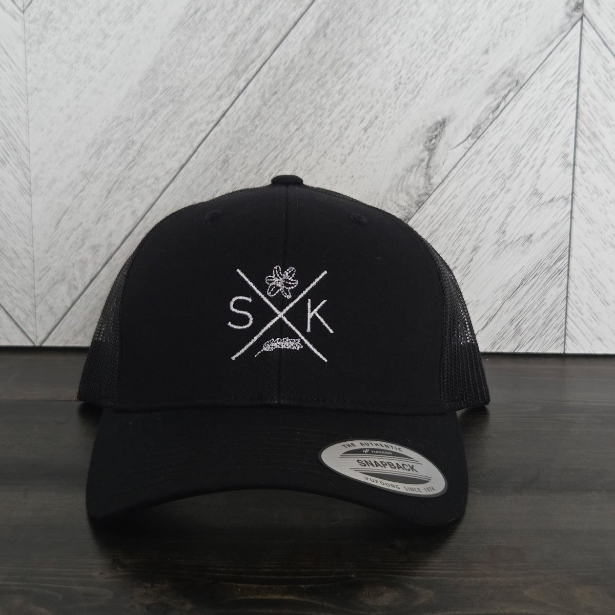 Sask X Embroidered Retro Trucker Cap | Saskatchewan Hat