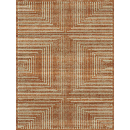 Bond Naturale Orange Elfenbein Teppich