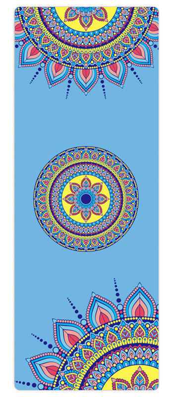 Non-Slip Yoga Mat – Rubber Fitness Exercise Mat