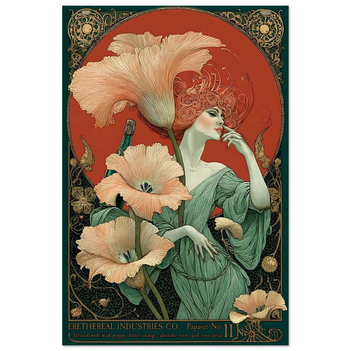 Papaver Vermouth - Poster & Framed Print