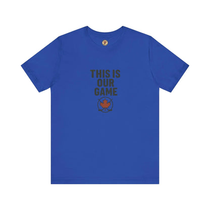 Canada Maple Leaf Hockey T-Shirt – This Is Our Game Tee