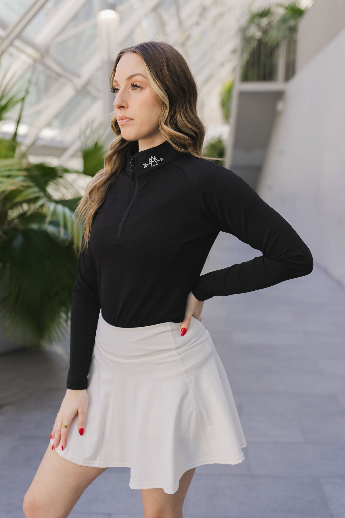 1/4 Zip Long Sleeve WOMENS