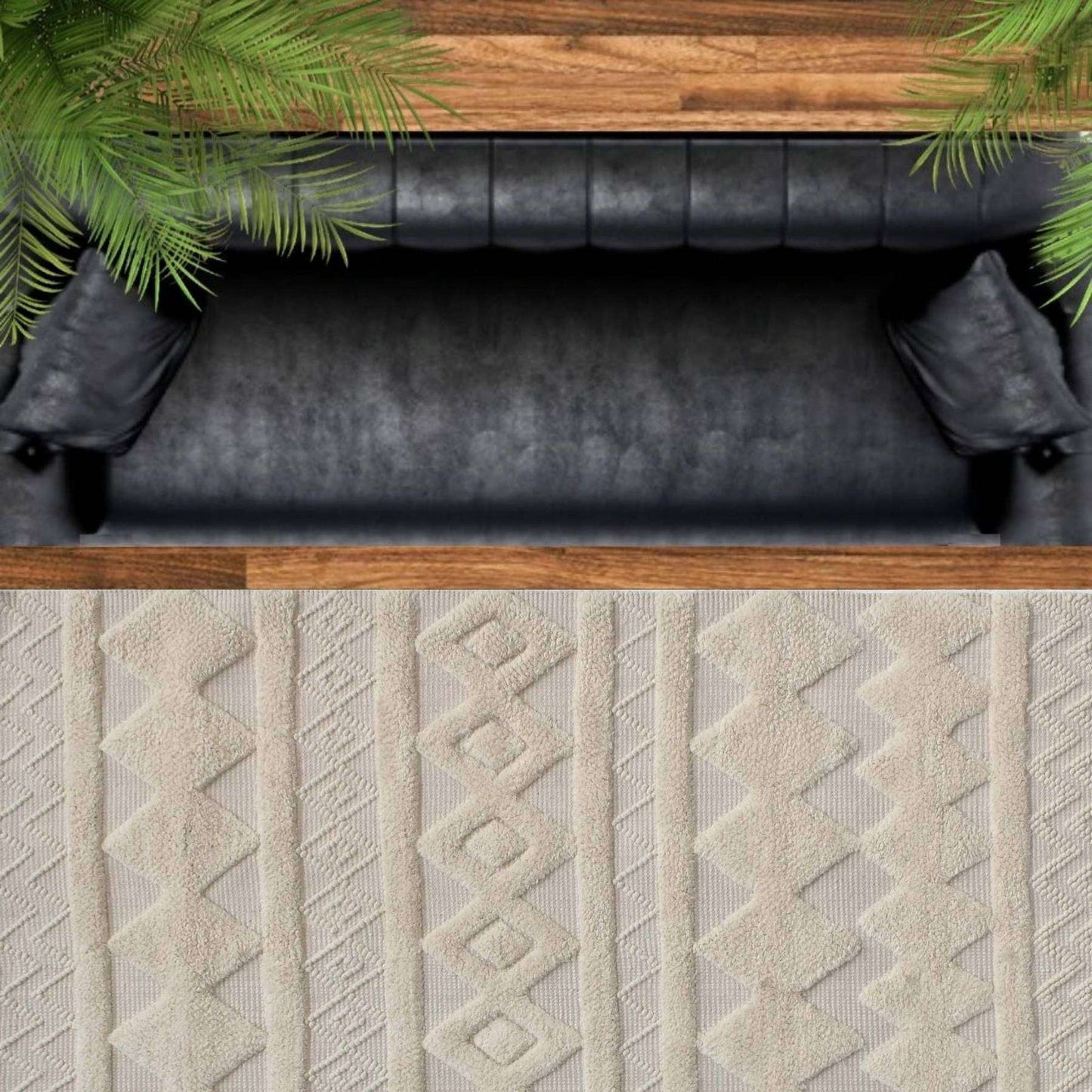 Maisie Woven Wool 6X9 Rug