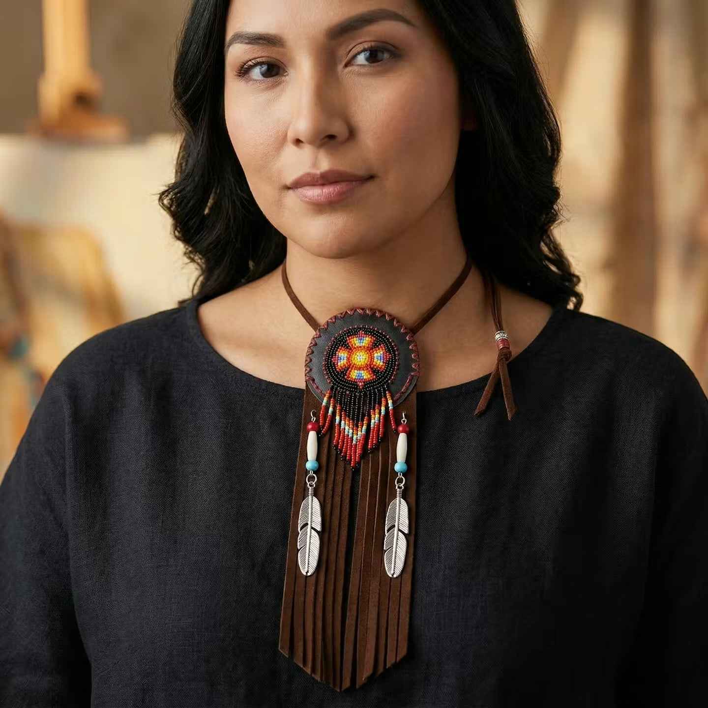 Regalia Medallion Brown