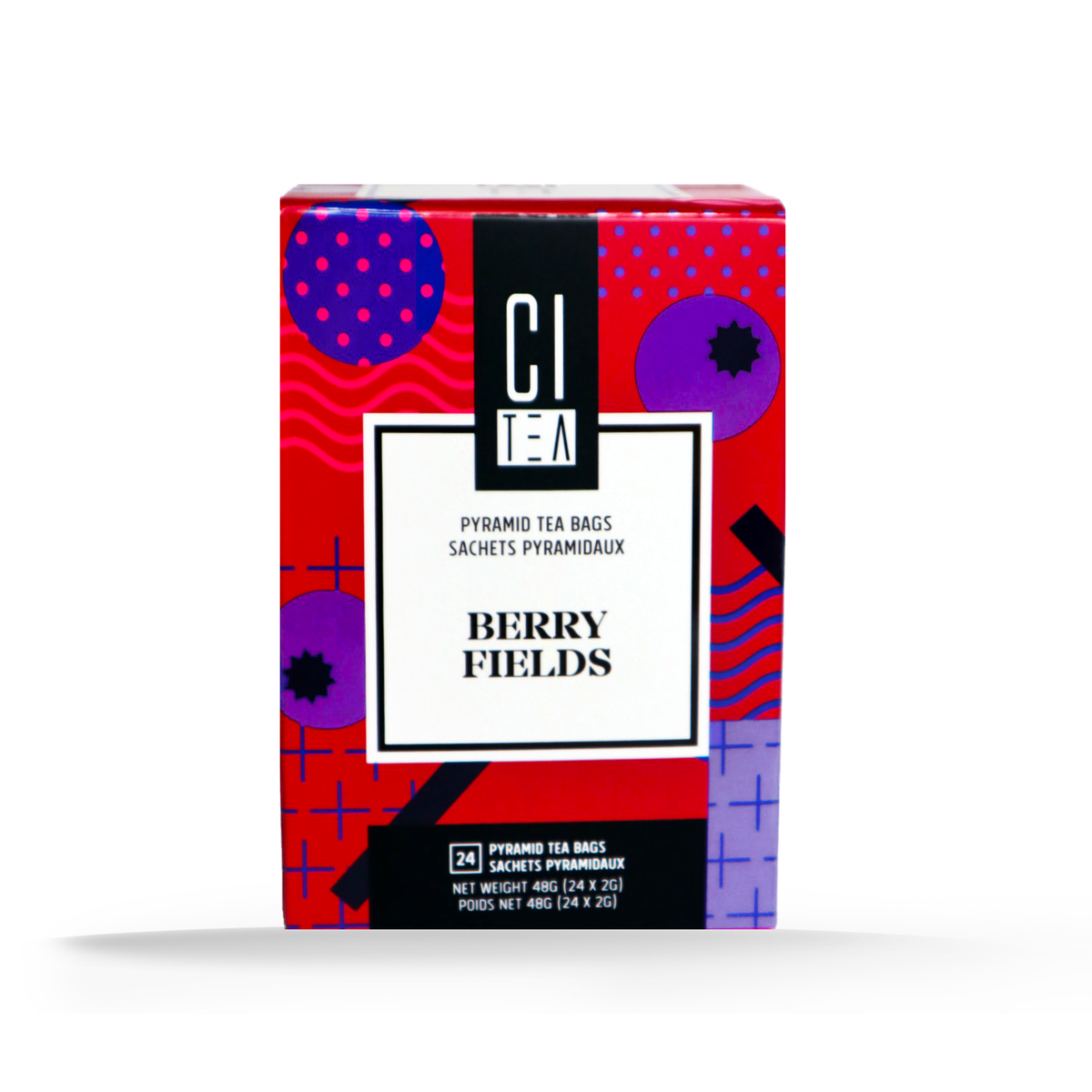 Berry Fields, Berry Tea Pyramid Tea Bags