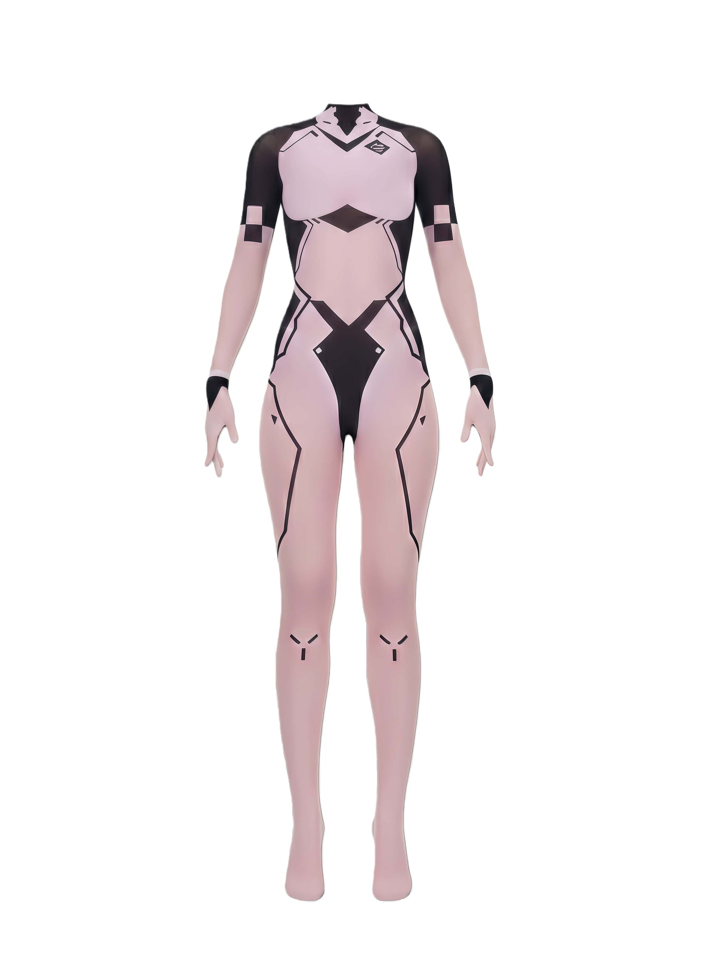 Cyber-Elegance 10D Ultra-Sheer Bodystocking | Anime-Inspired Sci-Fi Silhouette