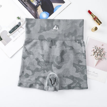 Women’s Printed Gym & Yoga Shorts – Soft Workout Running Shorts for Summer
