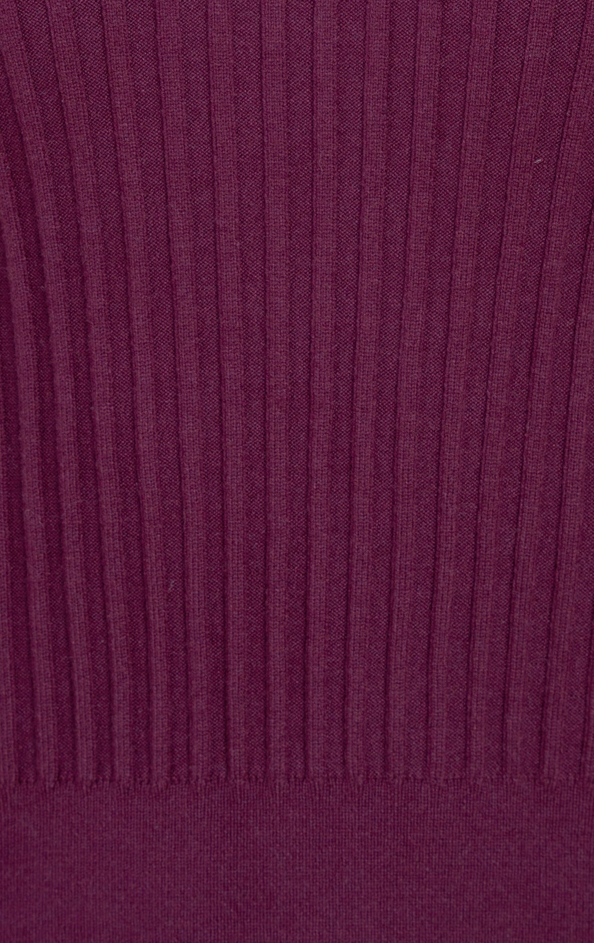 Women's Rib-Knit V-Neck Sweater with Elbow-Length Sleeves