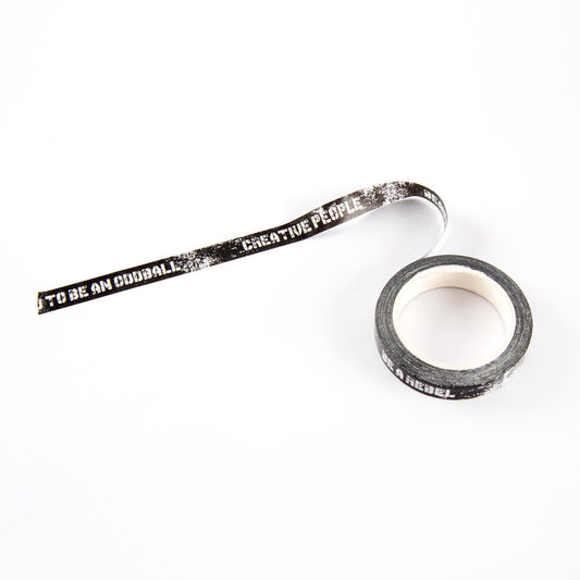 AALL and Create Washi Tape #33 - Be A Rebel (Dark)