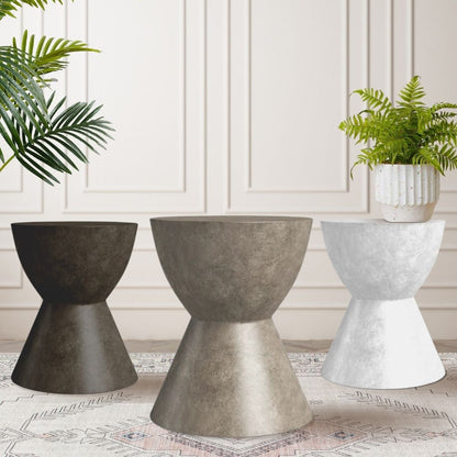 Roger Beton Terrazzo Beistelltisch Mid-Century