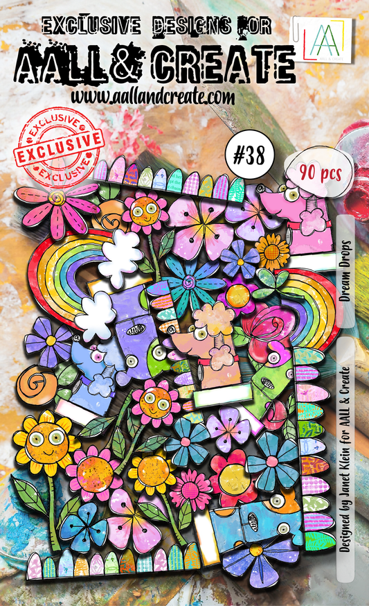 AALL and Create  Ephemera Die-Cuts - 38 - Dream Drops