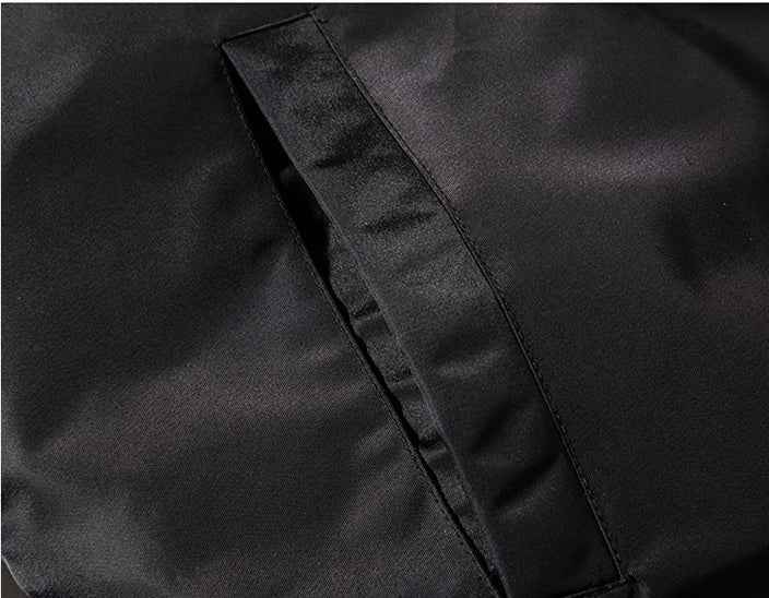 Men's Solid Pilot Bomber Jacket