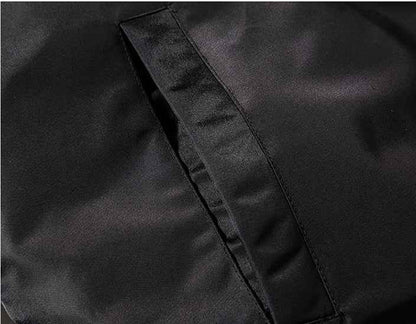 Men's Solid Pilot Bomber Jacket