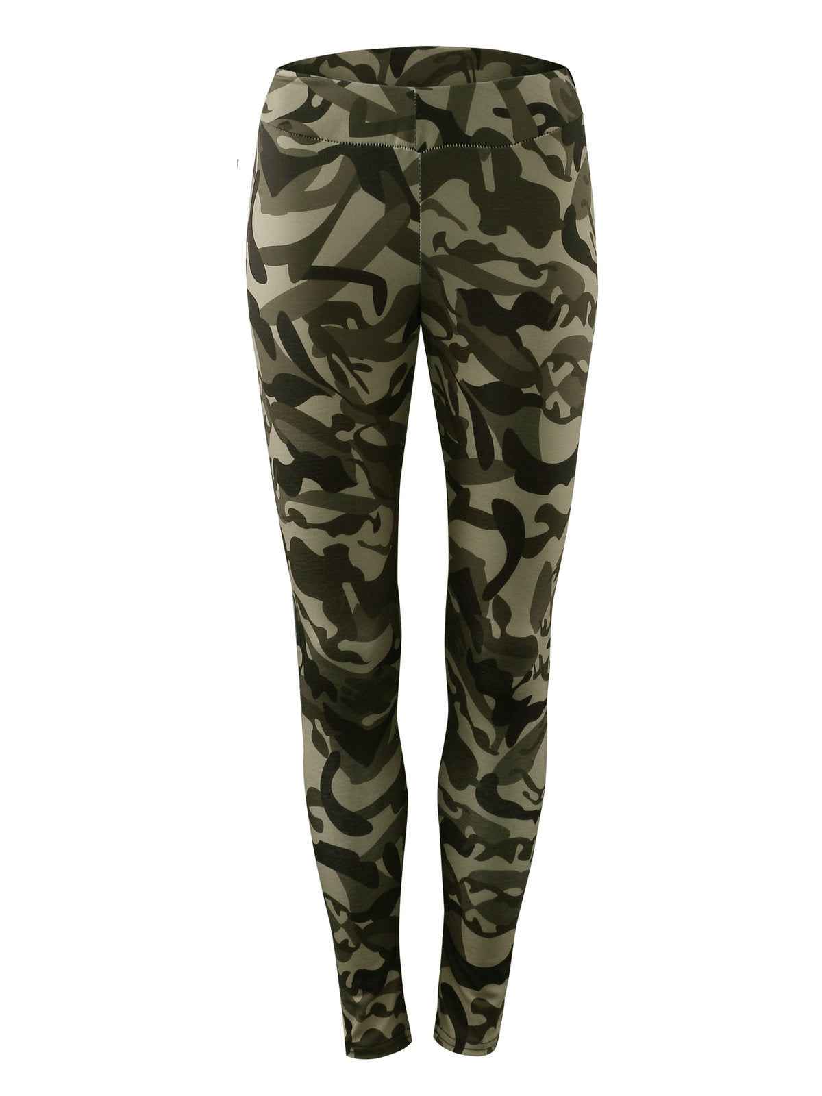 Stitching Camouflage Print Hip-Lifting Yoga Suit – Women’s Sports Fitness Set