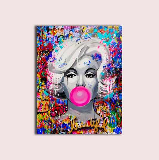 Marilyn Monroe Graffiti 36X48