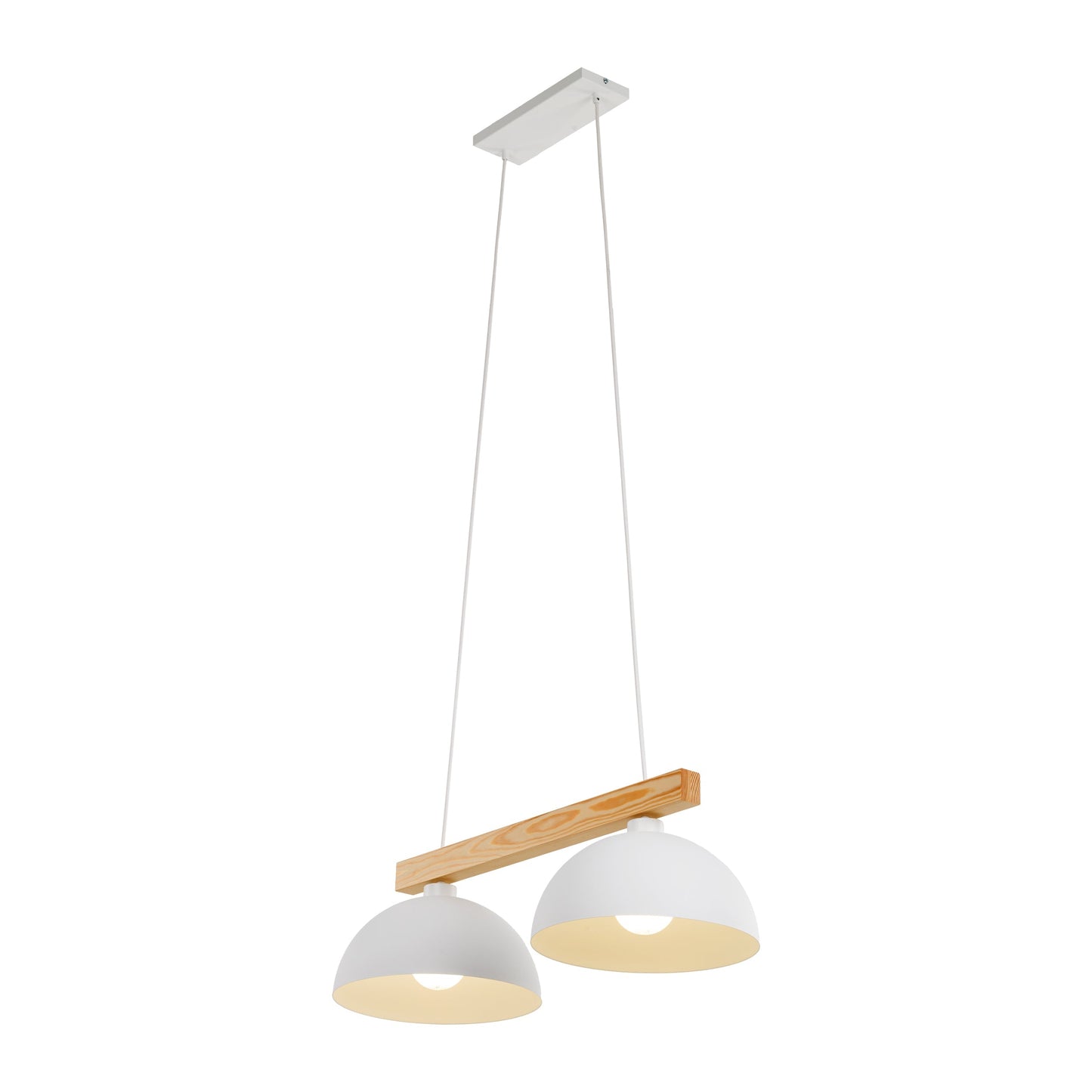 OSLO White Scandinavian Pendant Light for Kitchen Island & Dining - AURABAGS SHOP