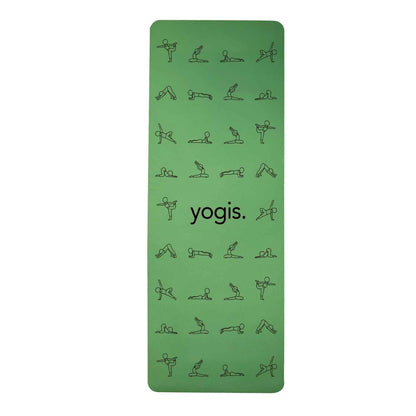 Yoga Mat Posture Line Non-Slip TPE Fitness Mat – Beginner Support &amp; Alignment Guide