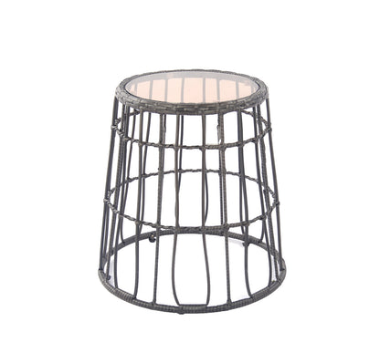 Blakeley 3-Piece Wicker Outdoor Bistro Set - AURABAGS SHOP