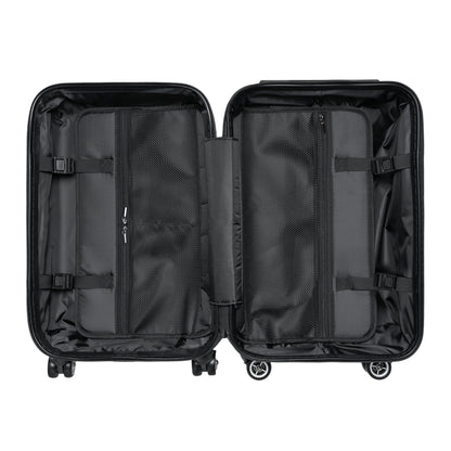 Floral Carry-On Suitcase — Pink Peony Travel Luggage