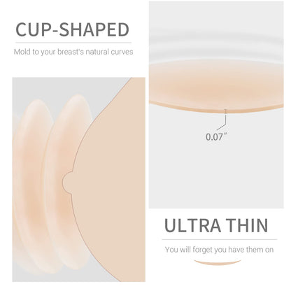VOCH GALA Premium Nipple Covers for Women, 2 Pairs Crème 🍁 All In One Marketplace Canada