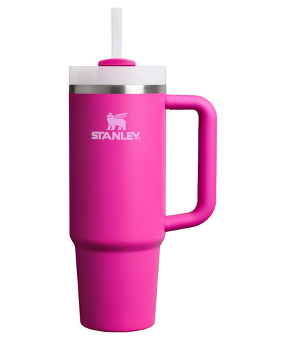STANLEY Quencher H2.0 Tumbler with Handle and Straw 30 oz | Flowstate 3-Position Lid | Cup Holder Compatible for Travel | Insulated Stainless Steel Cup | BPA-Free | Violet Blossom 🍁 All In One Marketplace Canada