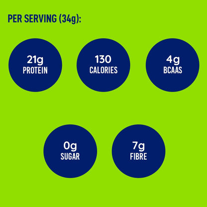 LEANFIT ORGANIC PLANT-BASED PROTEIN, Natural Chocolate - Vegan, Soy Free, Gluten Free, Dairy Free, Sugar Free - 21g Protein, 40 Servings, 1.5kg Bag 🍁 All In One Marketplace Canada