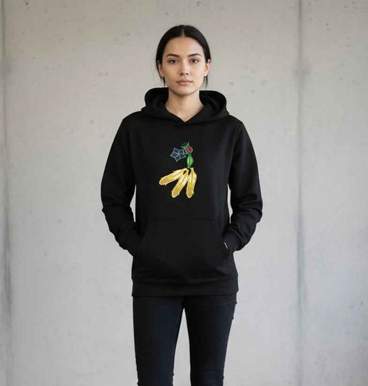 Embroidered Hoodies (Feather)