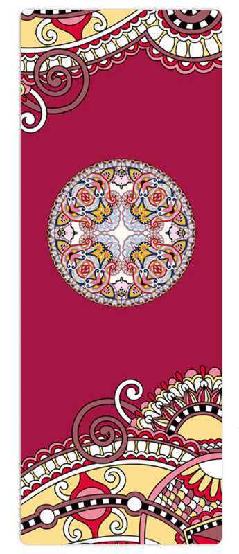 Non-Slip Yoga Mat – Rubber Fitness Exercise Mat
